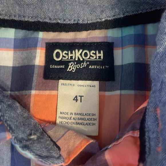 Ralph Lauren Boys Handsome Button Down Shirt and Khakis Bundle, size: 4/5 - Picture 9 of 11